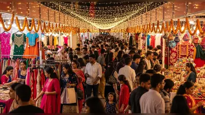 दिवाली की धूम: हैदराबाद के पॉप-अप मार्केट्स में ग्राहकों की बहार, वायरल हुआ नया ट्रेंड