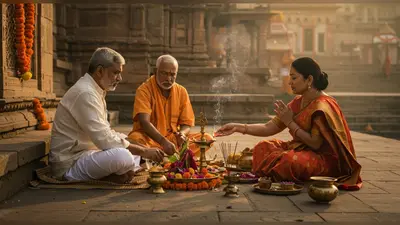 पद्मविभूषण पं. छन्नूलाल मिश्र के बेटे ने दुर्गाकुंड और बेटी ने रोहनिया में किया त्रयोदशी संस्कार: समाज को दिया नया संदेश