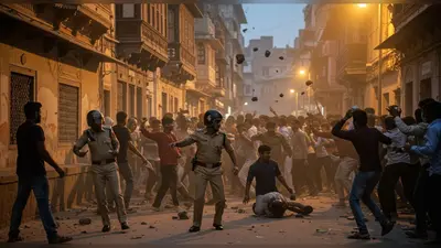 वाराणसी में पुलिस पर जानलेवा पथराव: एसीपी समेत 5 पुलिसकर्मी घायल, 120 पर केस दर्ज
