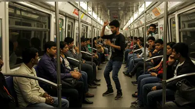 दिल्ली मेट्रो में लड़के का अश्लील डांस, वीडियो सोशल मीडिया पर हुआ वायरल!
