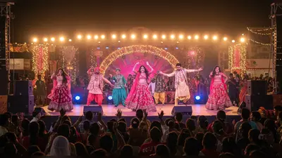 बरेली के दिवाली कार्निवल का धमाकेदार समापन: कलाकारों ने मचाया धमाल, फिल्मी धुन पर झूमे शहरवासी