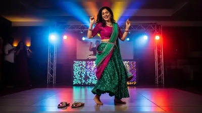 पहले उतारे सैंडल, फिर डीजे पर ‘काला चश्मा’ पर भाभी जी ने यूं लगाई आग – वीडियो वायरल!
