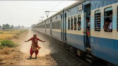 अमरोहा: चलती ट्रेन से कूदी महिला, बच्ची ट्रेन में छूटी; यात्रियों ने चेन खींचकर मचाया हड़कंप