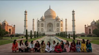 ताजमहल की भव्यता देख 23 देशों की सुंदरियां दंग, निकला एक ही शब्द: ‘वाह ताज!’