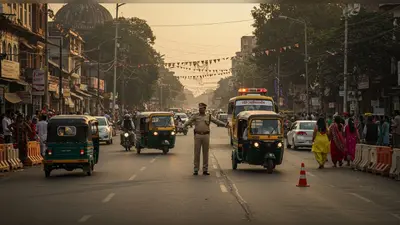 लखनऊ में त्योहार पर पांच दिन का ट्रैफिक प्लान: इन रास्तों पर रहेगा भारी डायवर्जन!