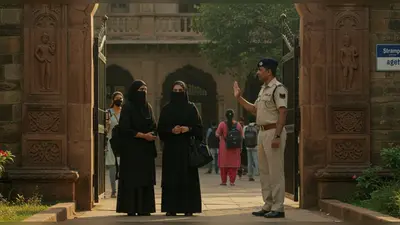 मेरठ के इस्माईल कॉलेज में बुर्का पर विवाद: छात्राओं को रोका, भेदभाव के आरोपों से गरमाया माहौल