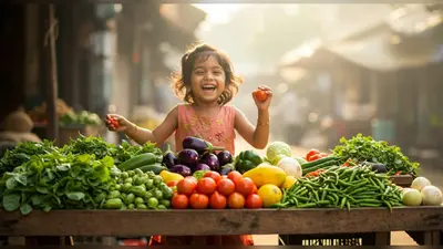 सब्जी बेचते हुए नाचती बच्ची का वीडियो वायरल, लोगों का दिल जीत लेगी उसकी मासूमियत!