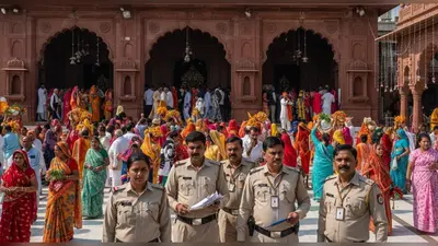 बांकेबिहारी मंदिर में आदेशों की अनदेखी: दिवाली बाद प्रशासन करेगा कड़ी कार्रवाई