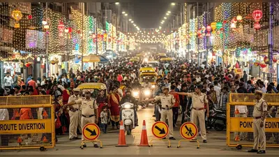 मुरादाबाद: दिवाली से पहले गुरहट्टी से मंडी चौक तक रूट डायवर्जन, सुरक्षा के लिए 82 पुलिसकर्मी तैनात
