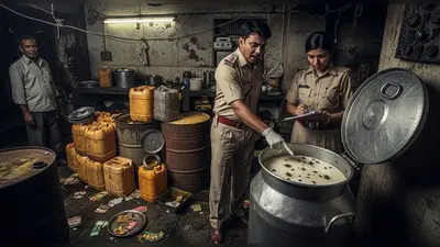 यूपी में मिलावट का घिनौना खेल उजागर: दूध में मक्खी-मच्छर, तेल में भी गड़बड़; 6 प्रतिष्ठानों पर एफएसडीए के छापे से हड़कंप
