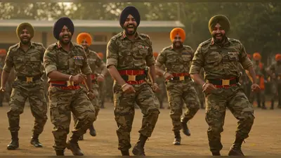 वर्दी में जवानों का ‘जश्न’! पंजाबी गाने पर धमाकेदार डांस देख लोग हुए दीवाने, वीडियो इंटरनेट पर वायरल