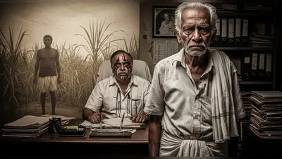 गन्ने के बकाया पैसों के लिए लड़ते-लड़ते पिता की मौत, इंसाफ न मिलने पर बुजुर्ग बेटे ने सचिव पर फेंकी स्याही: एक मार्मिक गाथा