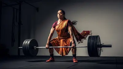 वायरल वीडियो: साड़ी में महिला ने किया हैरतअंगेज़ डेडलिफ्ट, लोग रह गए दंग!