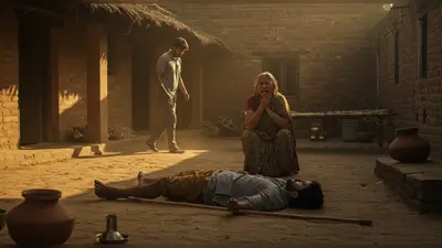 गोंडा में सनसनीखेज वारदात: माँ पर हाथ उठाने पर छोटे भाई ने डंडे से पीट-पीटकर बड़े भाई को उतारा मौत के घाट, पुलिस जुटी तलाश में