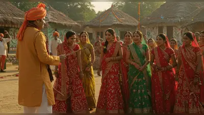 वायरल हुई अनोखी परंपरा: इस जगह जीजा पीटता है सालियों को, खुद मार खाने आती हैं सालियां!