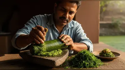 तालाब की काई से शख्स ने बनाई ऐसी चटनी और डिश, वीडियो देख लोग रह गए हैरान!