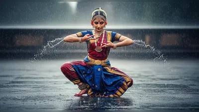 तेज बारिश में एक लड़की ने किया ऐसा अद्भुत भरतनाट्यम, वीडियो देख लोग बोले – ‘ये है भारत की असली बेटी!’