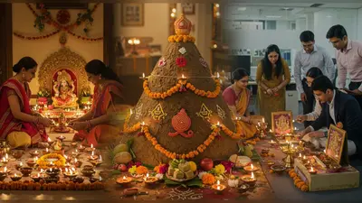 दीपावली 2025: घर और कार्यालय में पूजा का शुभ मुहूर्त, जानें कब होगी गोवर्धन पूजा