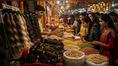 दिवाली 2025 पर अनोखा बाजार: ड्राई फ्रूट से भी महंगे बिक रहे हैं बाल, क्या है यह नया ‘ट्रेंड’?