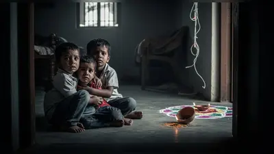 दिवाली पर उजड़ गई दुनिया: एक ही फंदे पर झूले पति-पत्नी, बच्चों का दर्दनाक खुलासा – ‘मामा-नाना ने पीटा था पापा को’