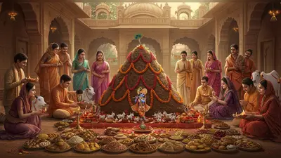 गोवर्धन पूजा 2025: आज नहीं, 22 अक्टूबर को है मथुरा में गोवर्धन पूजा! जानें सही तारीख, शुभ मुहूर्त और पूरी कथा