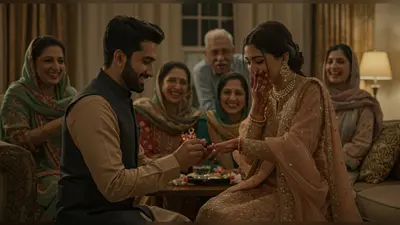 मुस्लिम लड़के ने परिवार के सामने किया प्रपोज, पहनाई अंगूठी, वीडियो ने इंटरनेट पर मचाई धूम
