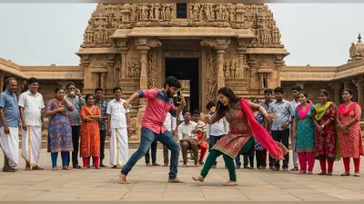 मंदिर के पास देसी जोड़े का ‘अजीब’ डांस वीडियो वायरल, लोग बोले- ‘यह क्या हो रहा है!’