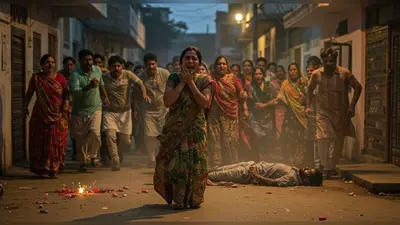 बदायूं में पटाखा विवाद ने ली खौफनाक मोड़: पत्नी से झगड़े के बाद पति ने खुद को गोली मारी, इलाके में सनसनी