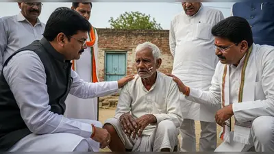 शर्मनाक! लखनऊ के काकोरी में बुजुर्ग से जबरन गंदगी चटवाई, आरोपी गिरफ्तार; पीड़ित को मिला भाजपा का साथ