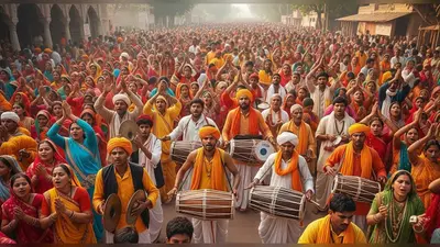 गोवर्धन पूजा 2025: ब्रज में उमड़ा आस्था का जनसैलाब, गिरिराज परिक्रमा मार्ग पर गूंजा हरिनाम संकीर्तन