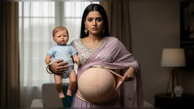नकली पेट लगाकर रचा प्रेग्नेंसी का नाटक, फिर ‘जन्म’ दिया गुड़िया को; सोशल मीडिया पर मचा बवाल!