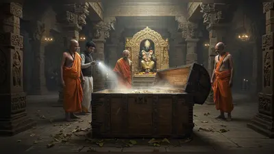 54 साल बाद खुला बांके बिहारी का ‘खजाना’, खाली बक्से और मलबा देख हैरान टीम, सेवायत बोले – असली खजाना तो सिंहासन के नीचे!
