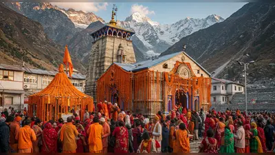 गंगोत्री धाम के कपाट आज बंद होंगे, फूलों से सजा:मां गंगा आएंगी मुखवा, 7 लाख से ज्यादा लोगों ने किए दर्शन