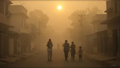 मुरादाबाद में दिवाली के बाद भी दम घोंट रही हवा: AQI 300 पार, रामगंगा विहार-कांशीराम नगर सबसे ज्यादा प्रभावित