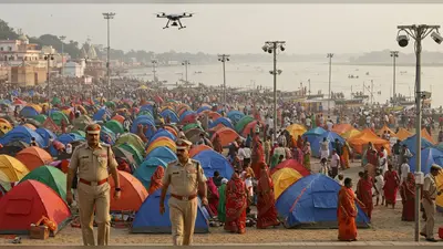 तिगरी मेले में अभूतपूर्व सुरक्षा: डीआईजी ने खुद परखी व्यवस्थाएं, ड्रोन-सीसीटीवी से होगी पल-पल की निगरानी