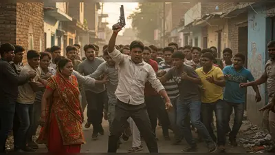 यूपी के अमरोहा में दो जगह मारपीट और फायरिंग: भाजपा नेत्री समेत 22 पर मुकदमा, रिवाल्वर लहराने का आरोप