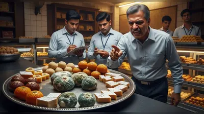 अलीगढ़ में बवाल: विकास स्वीट्स की मिठाई में फफूंद मिलने पर भड़के एडीएम, खाद्य सुरक्षा विभाग की जांच शुरू
