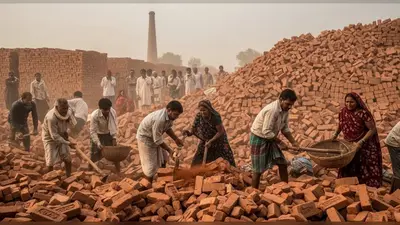 बागपत में दर्दनाक हादसा: भट्ठे पर गिरी ईंटों की ढांग, मुनीम और मजदूर की मौत, कई घायल