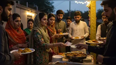 पाकिस्तान में वायरल हुई अनोखी शादी: मेहमानों ने पैसे देकर खाया खाना