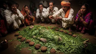 कब्र से निकाला शव, नीम-उपलों में दबाकर ‘सांस लौटाने’ का अंधविश्वास: उत्तर प्रदेश में वायरल हुई चौंकाने वाली घटना