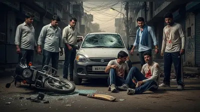 अलीगढ़ में दबंगों की दादागिरी: क्रिकेटरों को पीटा, गाड़ियों में तोड़फोड़, वायरल हुआ खौफनाक वीडियो