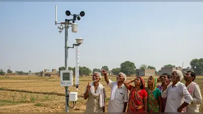 यूपी में मौसम का खेल: तापमान और बारिश के आंकड़े गलत, जनता हैरान!
