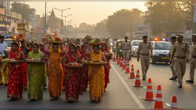 छठ पूजा पर बड़ा बदलाव: यूपी में सोमवार-मंगलवार को ट्रैफिक जाम से बचें, जानें किन रास्तों पर ‘नो एंट्री’!