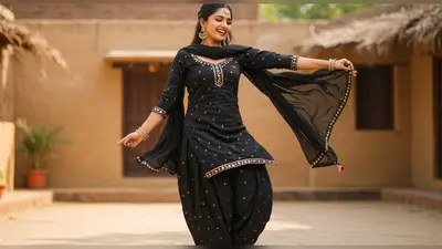 इंटरनेट पर तूफान! काले सूट में लड़की के हरियाणवी डांस और मनमोहक मुस्कान ने मचाई धूम