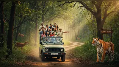 पीलीभीत टाइगर रिजर्व एक नवंबर से गुलजार: बराही रेंज से भी कर सकेंगे जंगल की रोमांचक सैर!