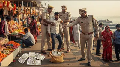 अलीगढ़: गंगा मेलों में नकली नोट खपाने की साजिश का भंडाफोड़, पश्चिम बंगाल से आया तस्कर गिरफ्तार
