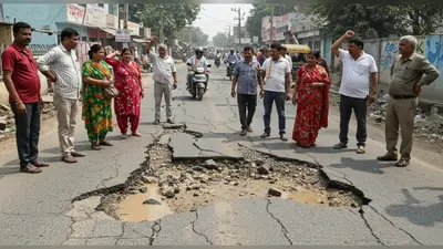 उत्तर प्रदेश: टूटी सड़कों पर फूटा जनता का गुस्सा, मंत्री ने दिया अधिकारियों को 15 नवंबर तक का अल्टीमेटम!