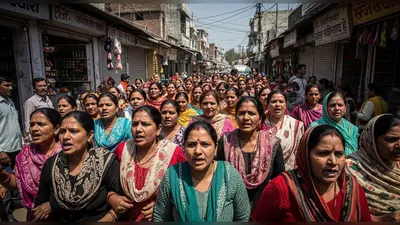 मेरठ में ‘व्यापार बचाओ आंदोलन’ हुआ तेज: महिलाएं सड़कों पर उतरीं, AIMIM ने भी दिया साथ