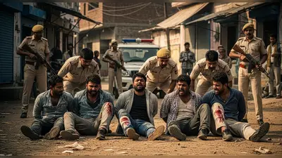 सुल्तानपुर में पुलिस का बड़ा एक्शन: दो मुठभेड़ों में 5 बदमाश गिरफ्तार, 3 के पैर में लगी गोली
