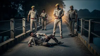 यूपी: पुलिस का सिरदर्द बना आशू नहर के पुल पर मुठभेड़ में घायल, ऐसे पकड़ा गया अपराधी
